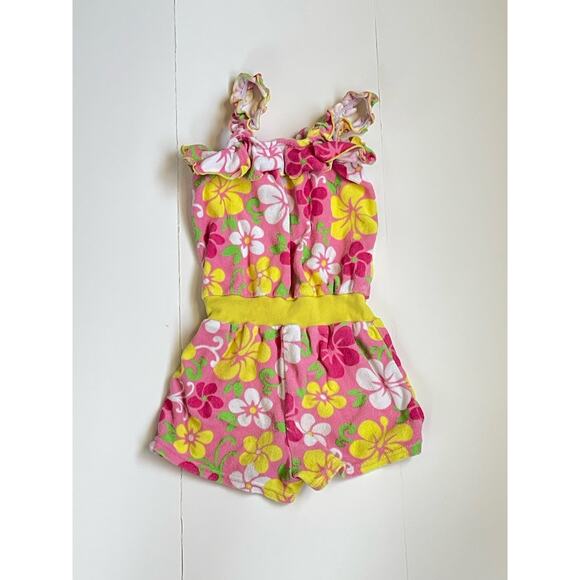St. Eve Girl's Beach Terry Cover-Up Sunderss or Romper Size 5 - Picture 1 of 6
